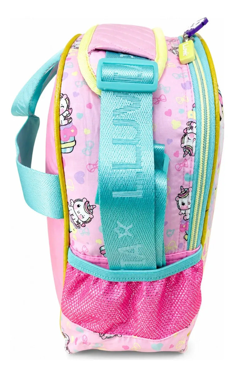 Lonchera Térmica Lluvia Unicornio Soft 3d Sweet Love