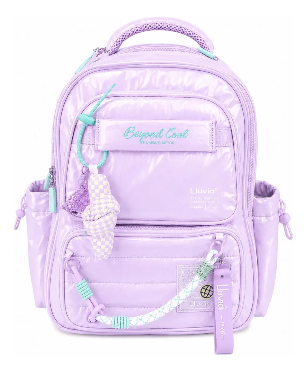 Set Escolar Lluvia Lila Tornasol Beyond Cool Tres Piezas