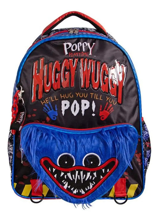 Mochila Poppy Playtime Primaria Backpack 185776 Color Azul Diseño De La Tela Liso