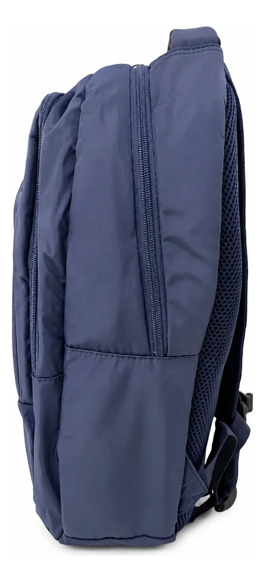 Mochila Fotorama Urbania Azul Gris Escolar Universitaria