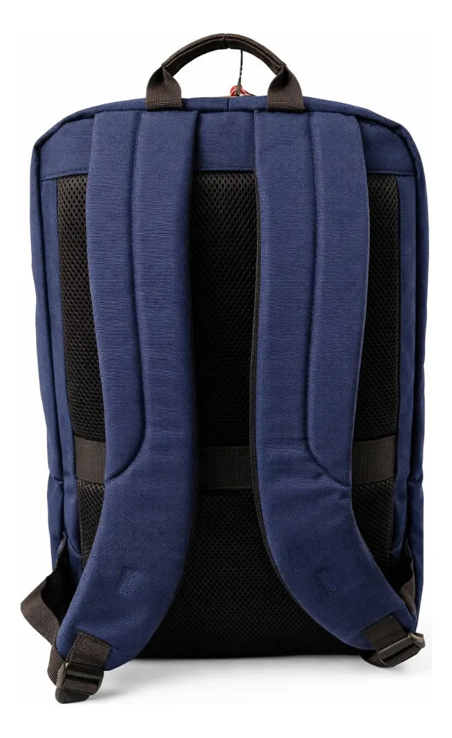 Mochila Lluvia Azul Marino Café Ideal Para Oficina Moderna
