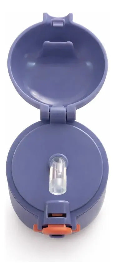 Termo Para Niños 400 Ml Inoxidable Con Seguro 3 Colores