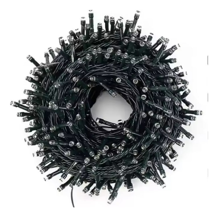 Serie 400 Luces Led Blancas 20 M Para Arboles Y Guirnaldas