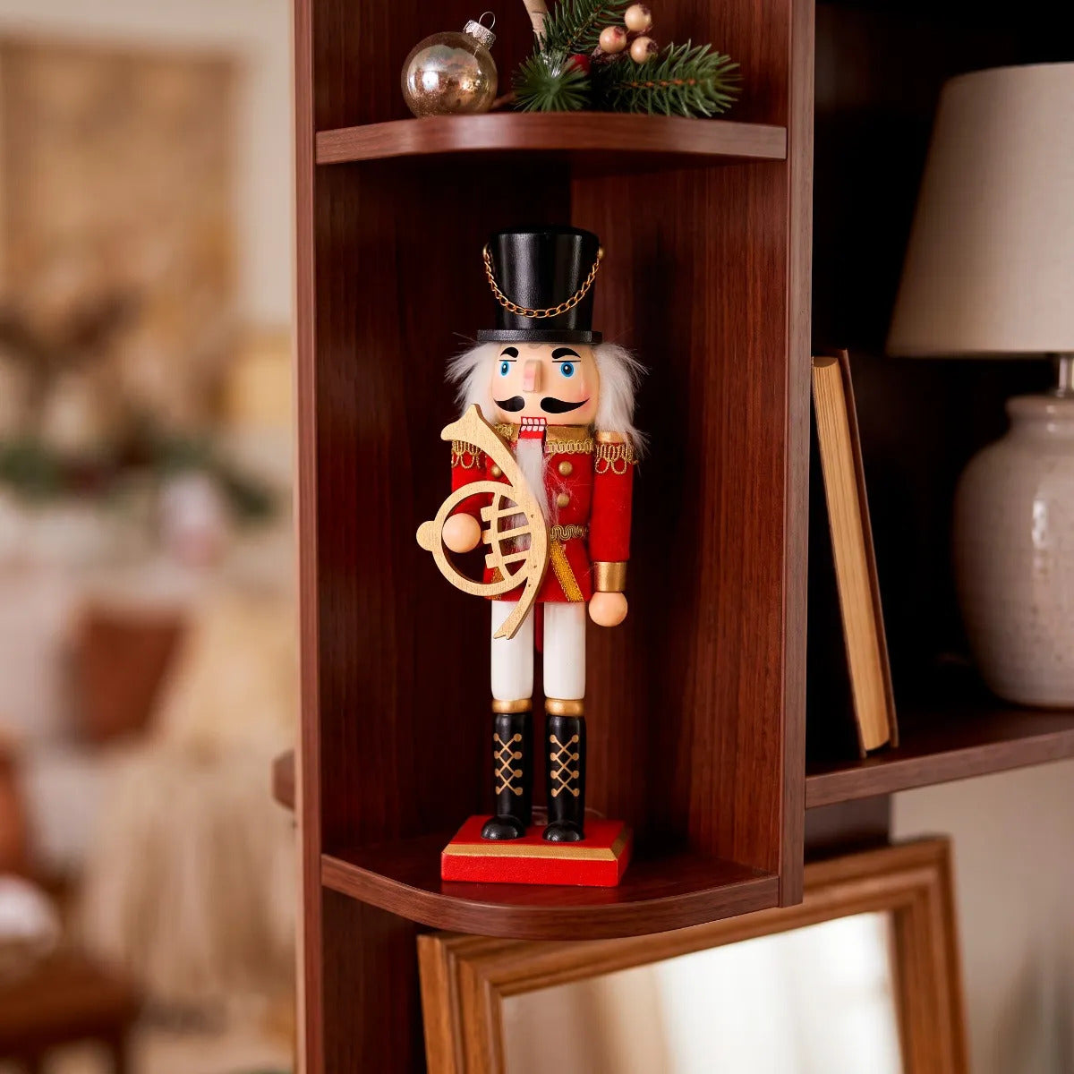 Soldado Cascanueces Músico Instrumento Sorpresa 26 cm