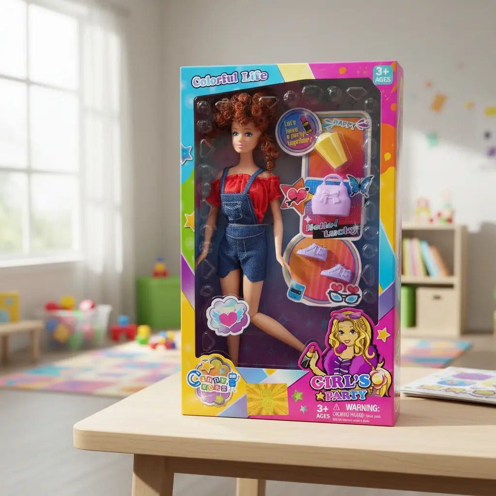 Muñeca Candy Toys Estilo Pasarela Con Ropa Moderna