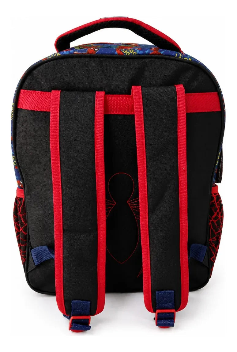 Mochila Escolar Ruz Spider-man 3d Con Llavero De Regalo