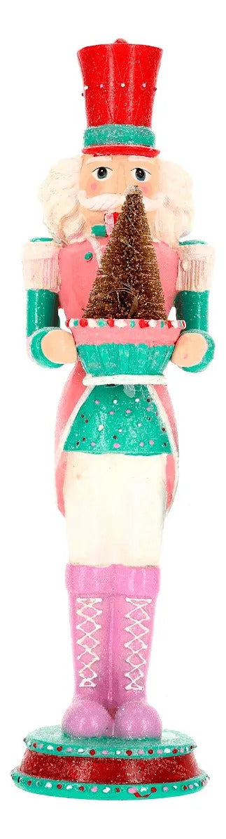 Cascanueces Lluvia Candy Land con Glitter 35 cm