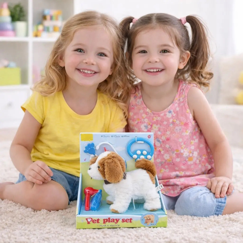 Perrito Interactivo Candy Toys Con 5 Accesorios Veterinarios