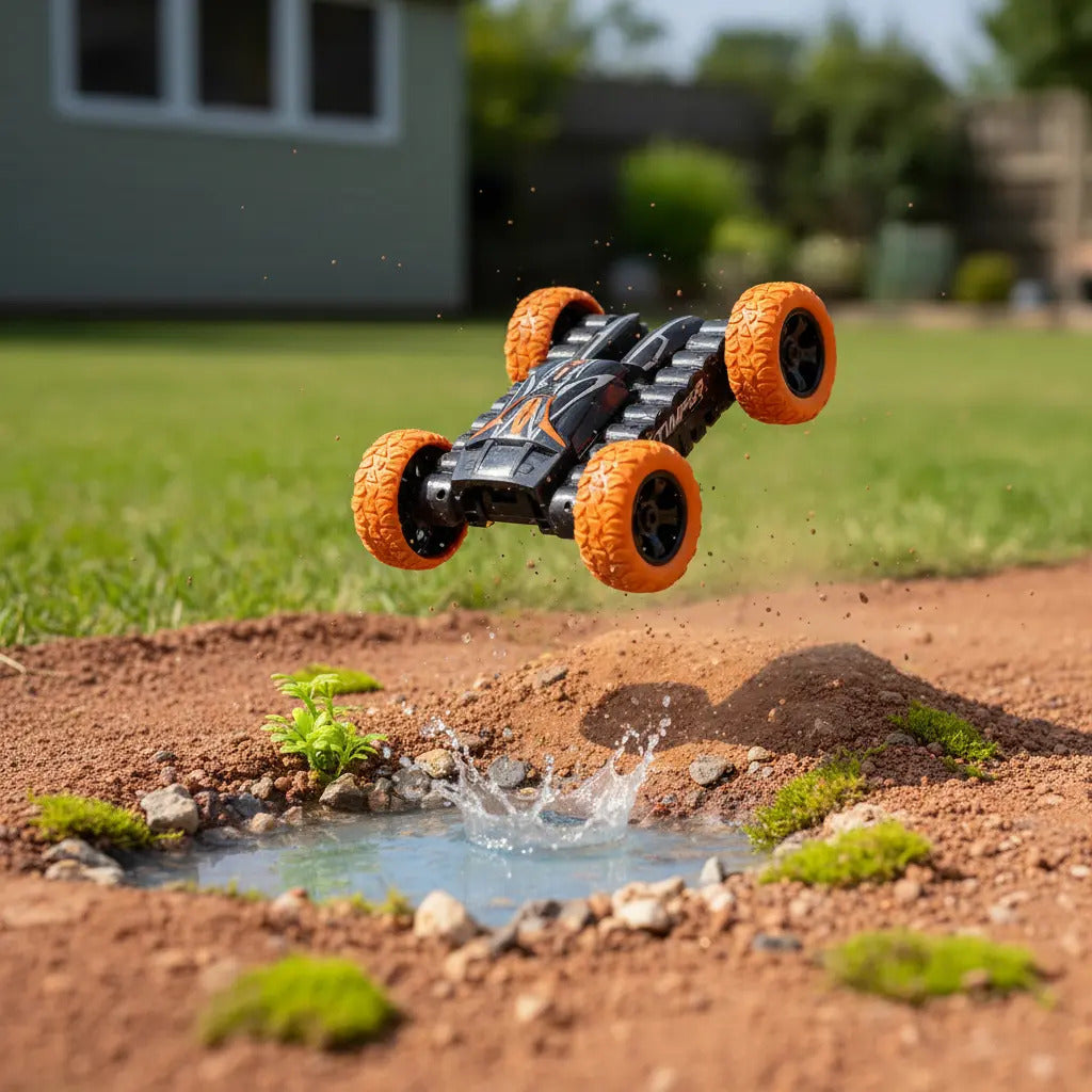Carro De Control Remoto Candy Toys Stunt Dumper 2.4g