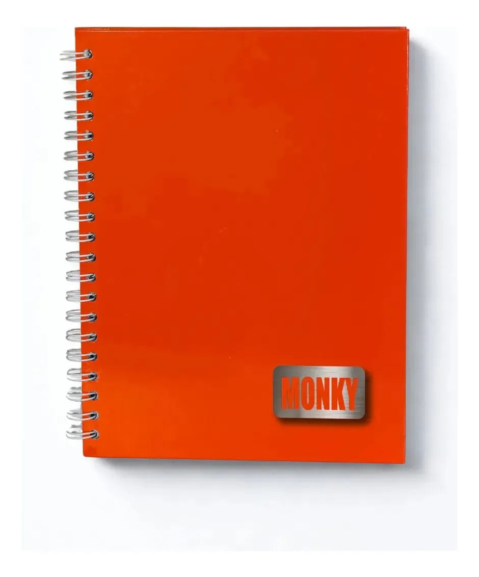 Libretas Monky Set 3 Piezas 100 Hojas Tamaño Profesional