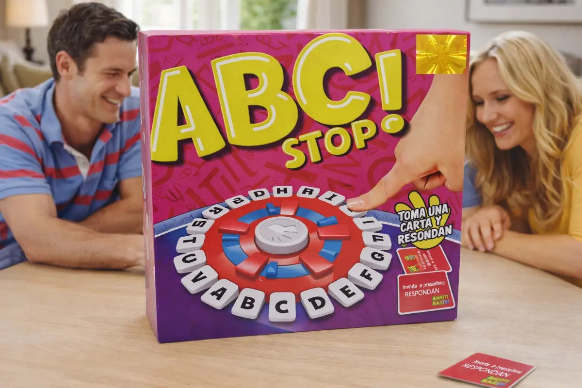 Juego Abc Stop  Basta Candy Toys 36 Cartas 2a8 Jugadores