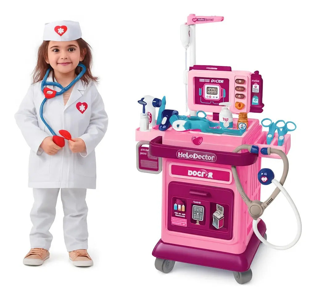 Set Médico Hello Doctor Center 37 Piezas Candy Toys