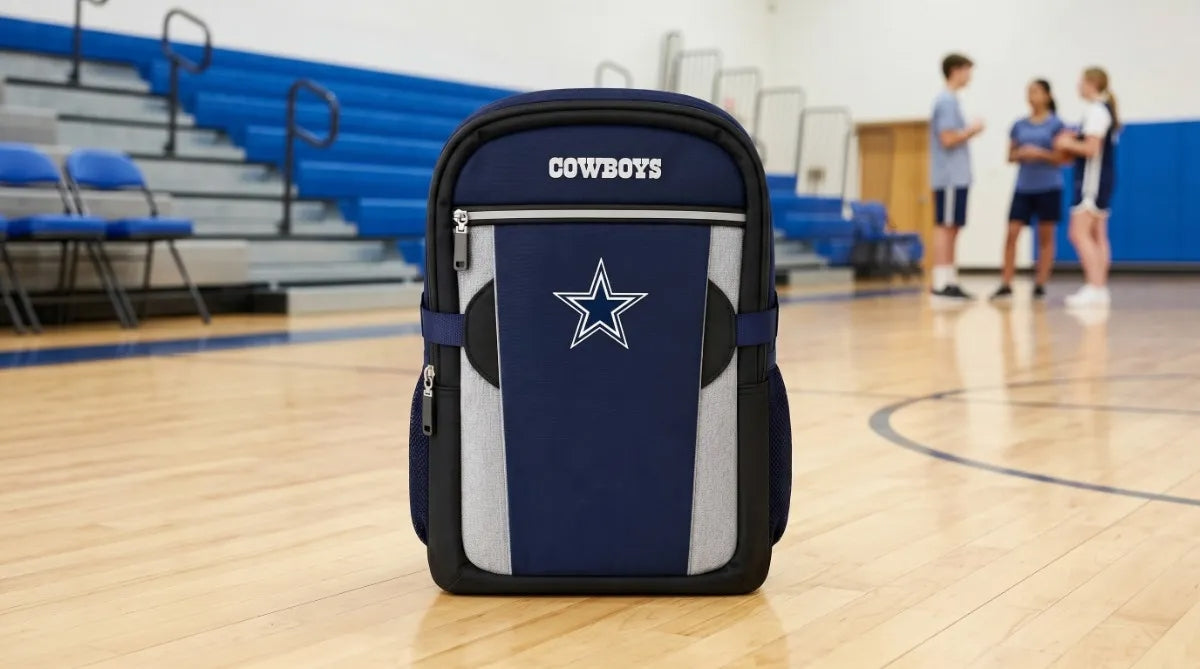 Mochila Juvenil Nfl Dallas Cowboys Team Apparel Azul Marino