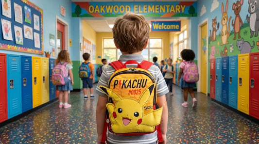 Mochila Priamaria Yadatex Pokémon Pikachu Color Amarillo
