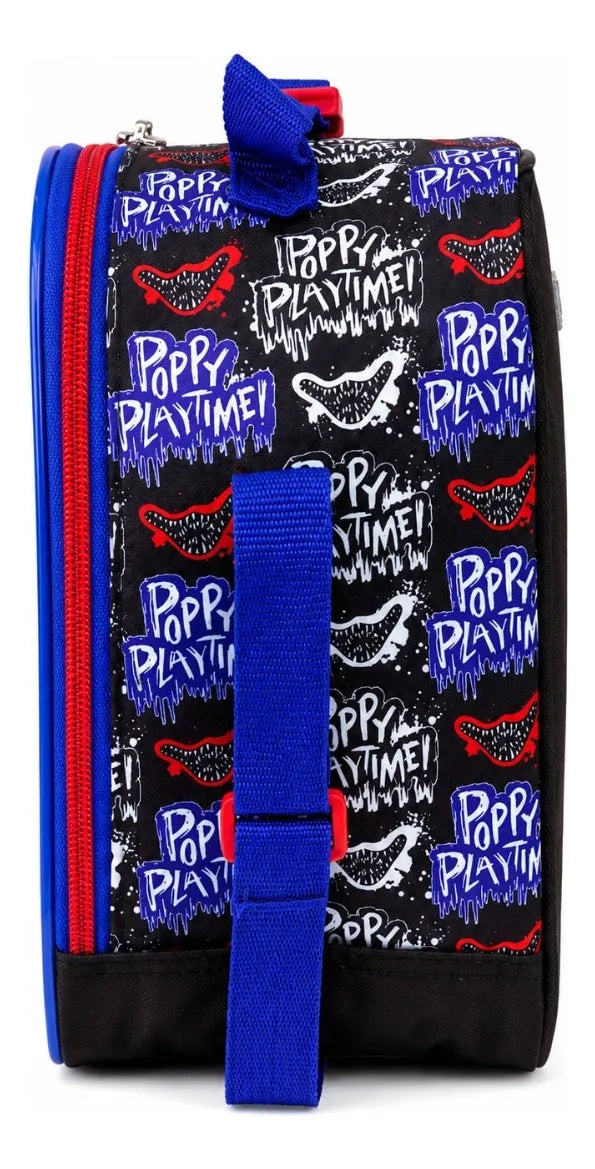 Lonchera Escolar Ruz Huggy Wuggy Poppy Playtime Color Azul