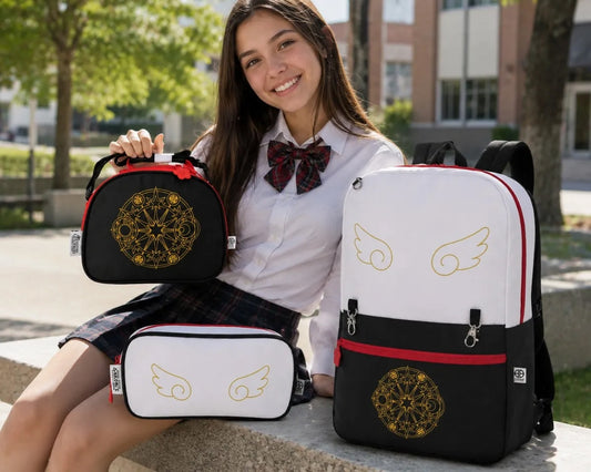 Set Completo Tres Piezas American Bags Cardcaptor Sakura