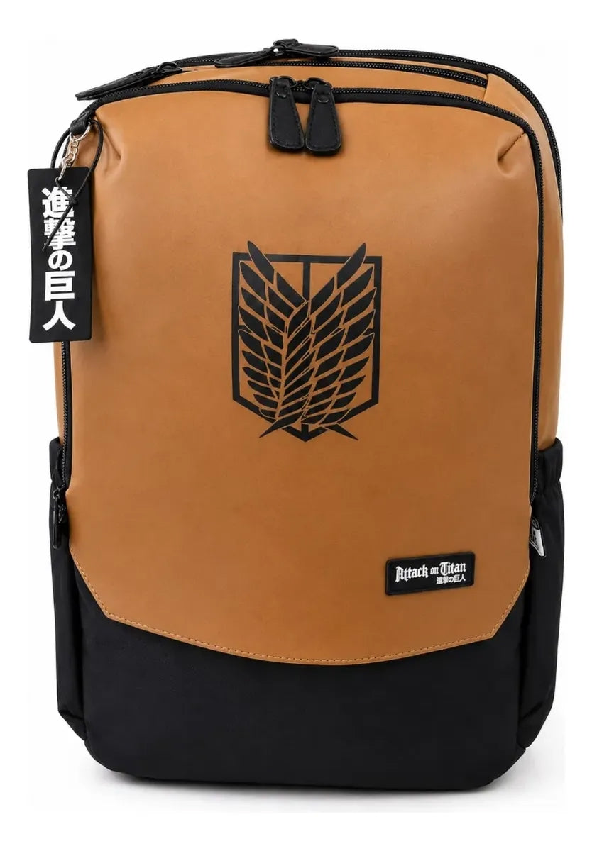 Set Escolar Attack On Titan Mochila Lonchera Y Lapicera