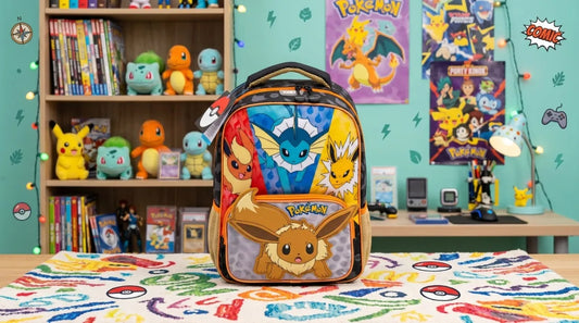 Mochila Yadatex Pokémon Eevee Vaporeon Jolteon Flareon