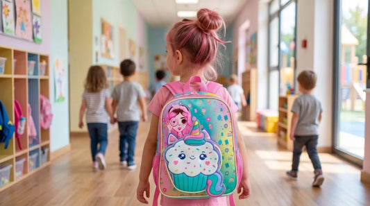 Mochila Kinder Ruz Mis Pastelitos Kawaii Cupcake Unicornio