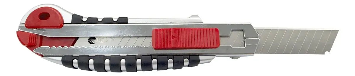 Cutter Retráctil 18 Mm Auto Lock Hoja Segmentada Profesional