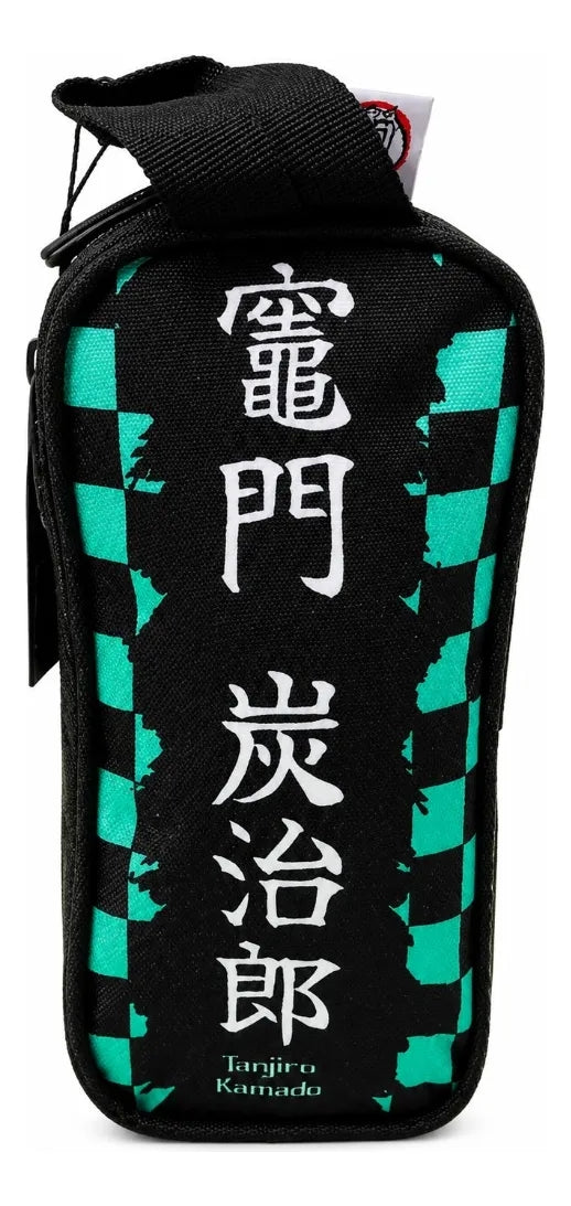 Set Escolar Demon Slayer Tanjiro Mochila Lonchera Y Lapicera