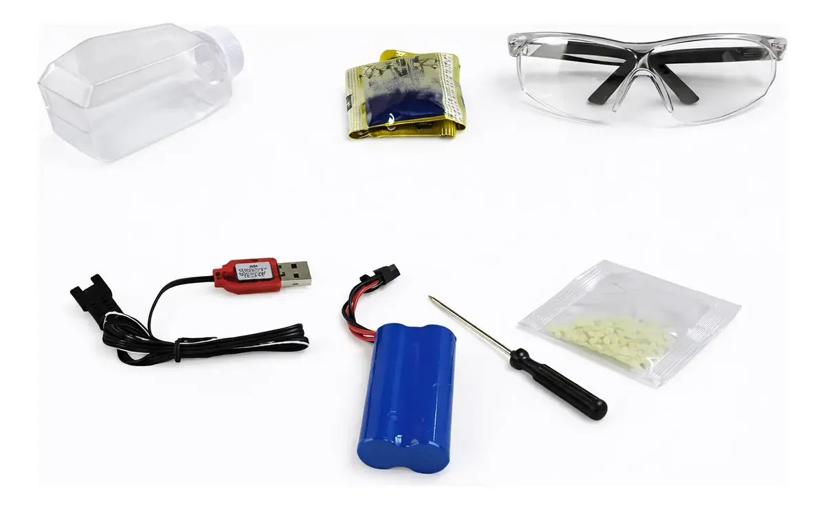 Pistola De Orbits Candy Toys Con Luz Y 30,000 Balas