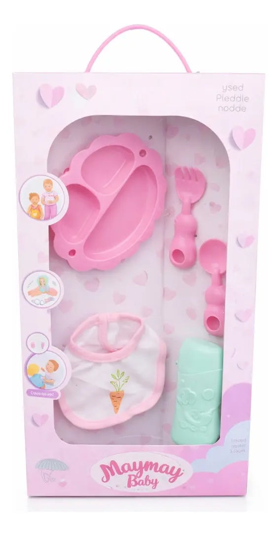 Set De Muñeca Candy Toys 14 Accesorios Con Luz Y Sonido
