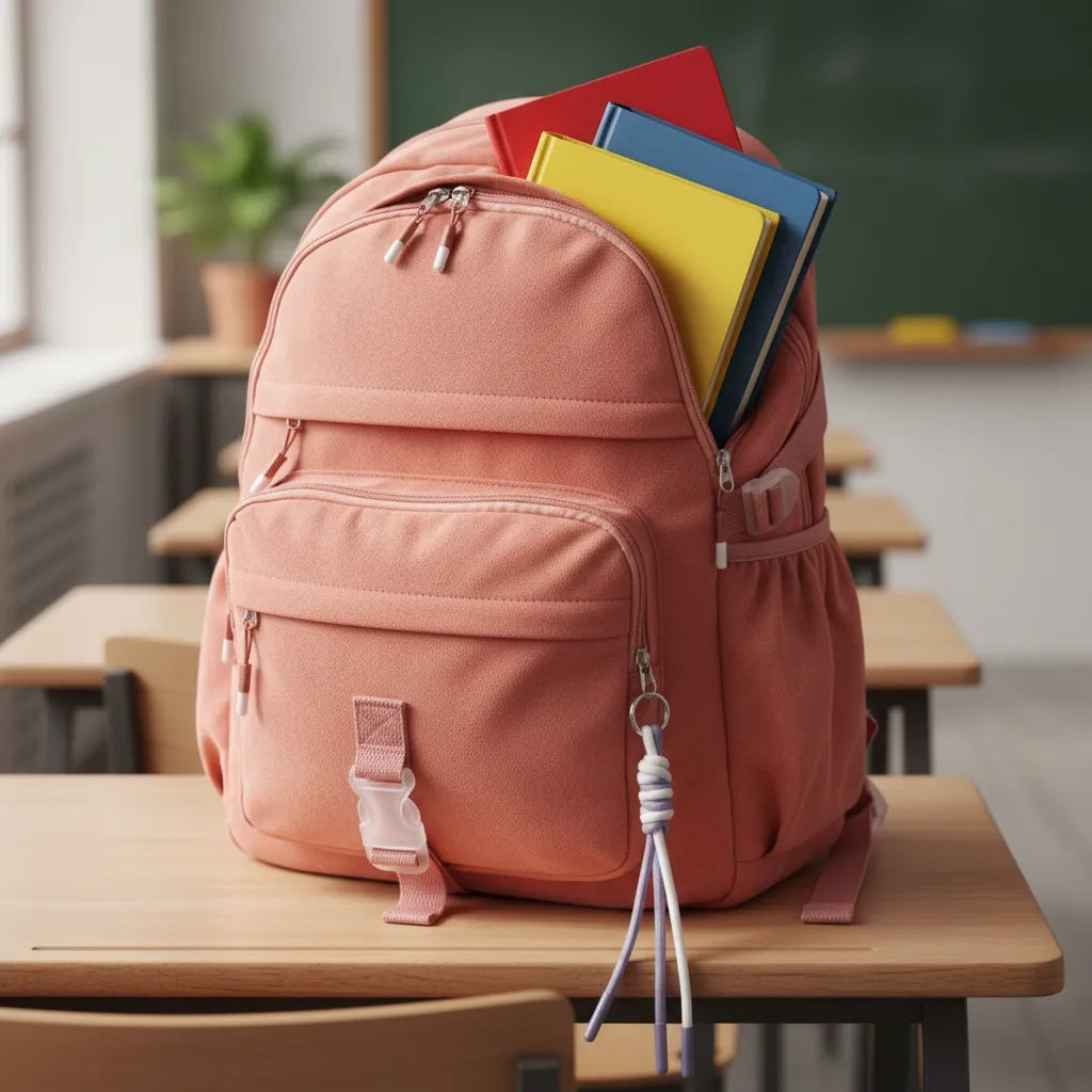 Mochila Marca Lluvia  Gamusa Rosa Primaria
