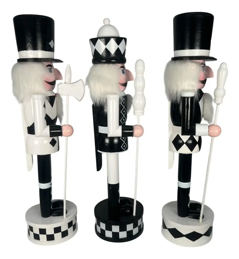 Cascanueces Decorativo Navidad Lluvia 30 Cm Muñeco Navidad