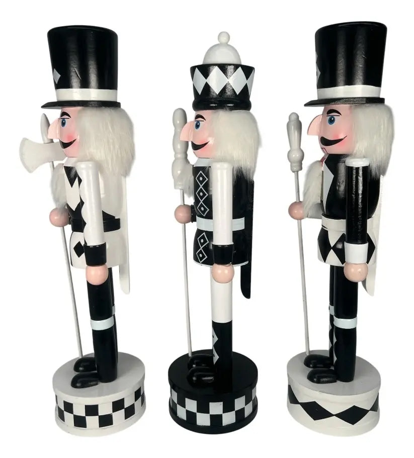 Cascanueces Decorativo Navidad Lluvia 30 Cm Muñeco Navidad