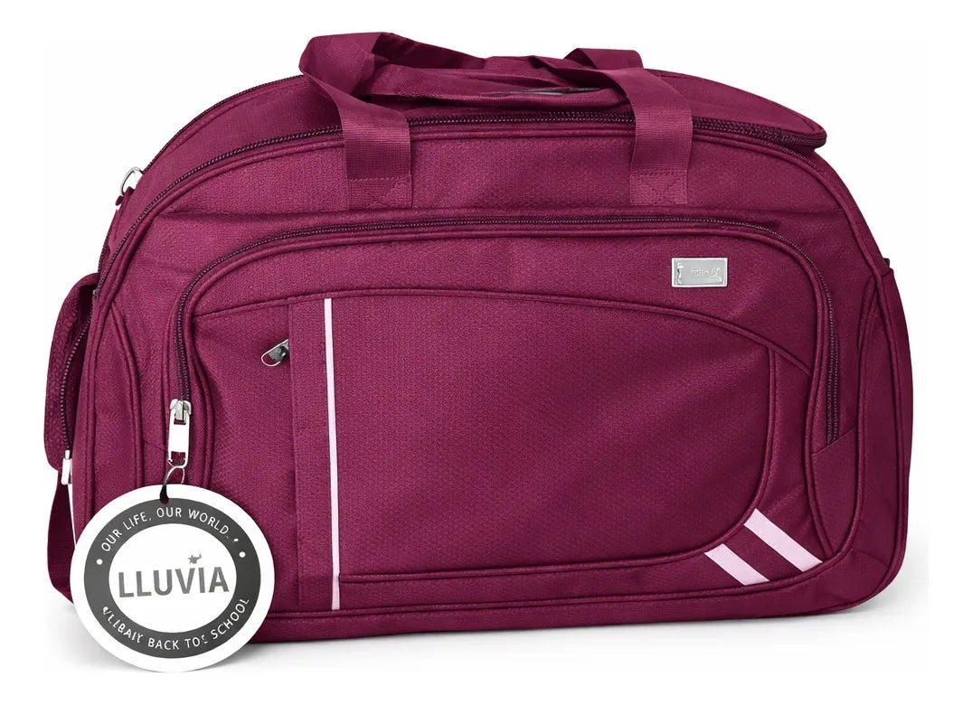Maleta De Viaje Lluvia Magenta Diseño Amplio Y Funcional