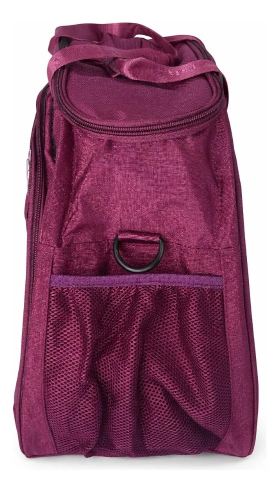 Maleta De Viaje Lluvia Magenta Diseño Amplio Y Funcional
