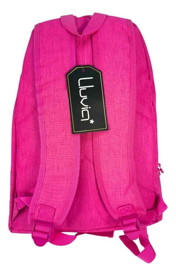 Mochila Juvenil Marca Lluvia Fucsia