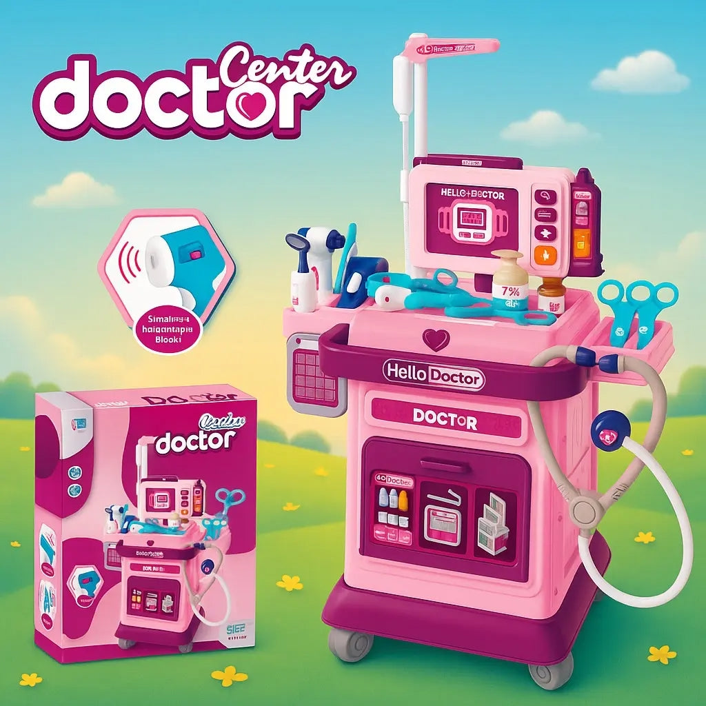 Set Médico Hello Doctor Center 37 Piezas Candy Toys
