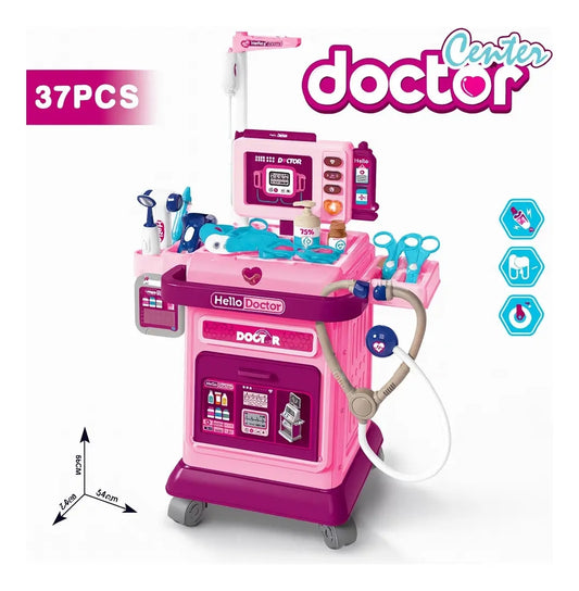 Set Médico Hello Doctor Center 37 Piezas Candy Toys