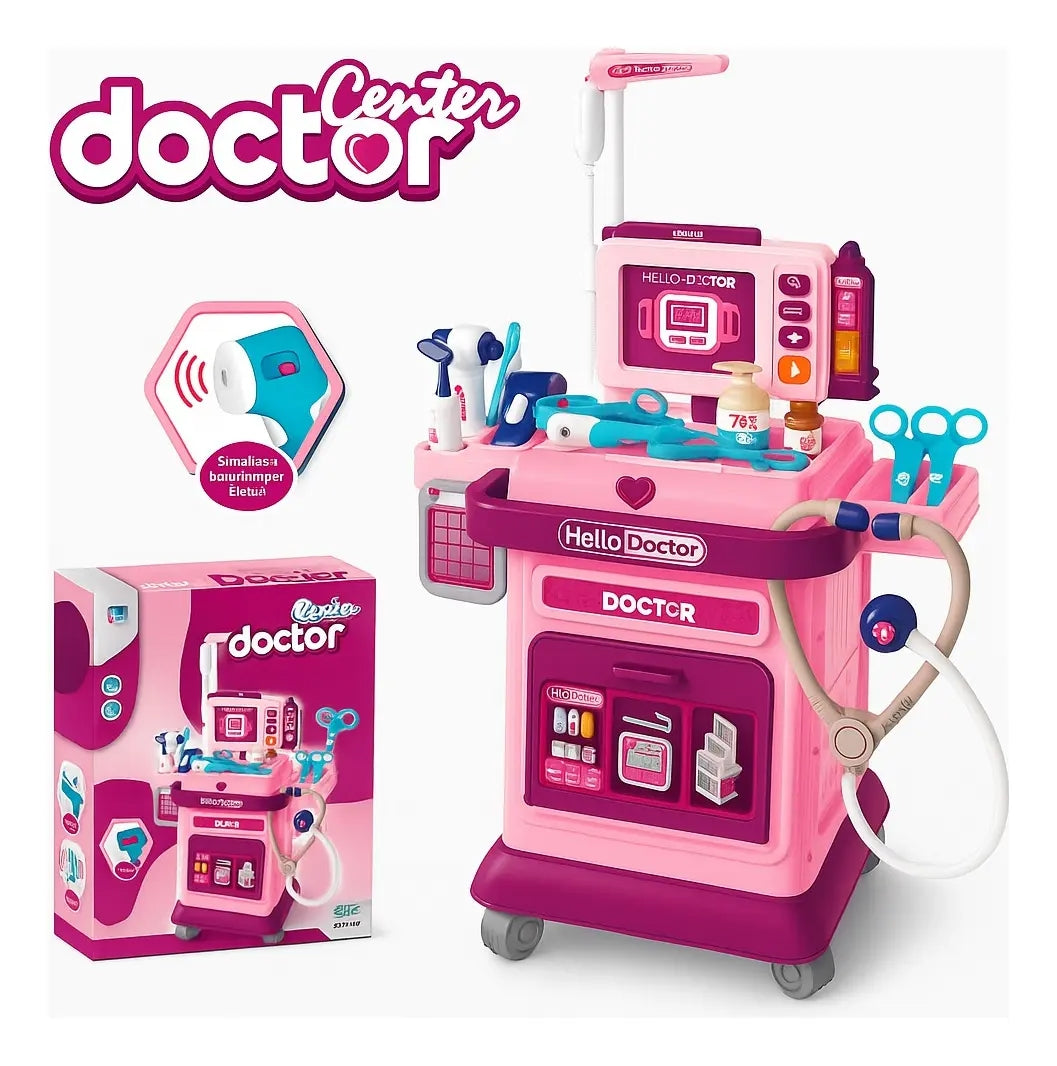 Set Médico Hello Doctor Center 37 Piezas Candy Toys