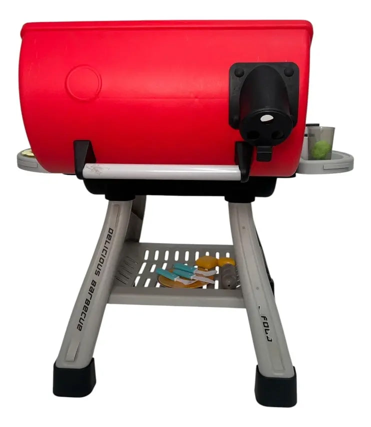 Parrilla Infantil Marca Candy Toys Con Vapor Y Luz 65 Piezas
