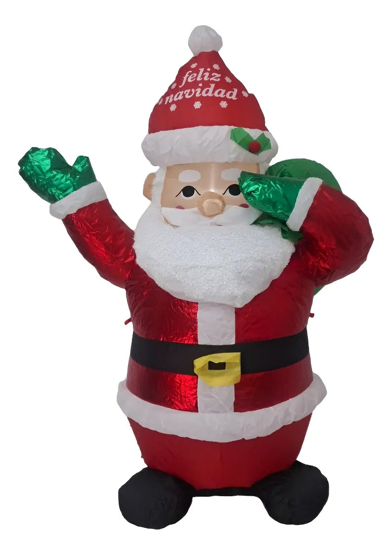 Inflable Navideño Santa Claus Marca Lluvia