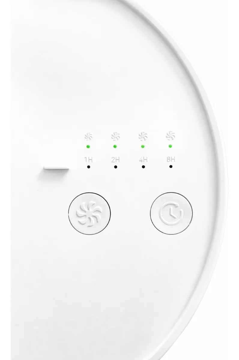 Ventilador Eléctrico Pequeño Blanco Con Temporizador
