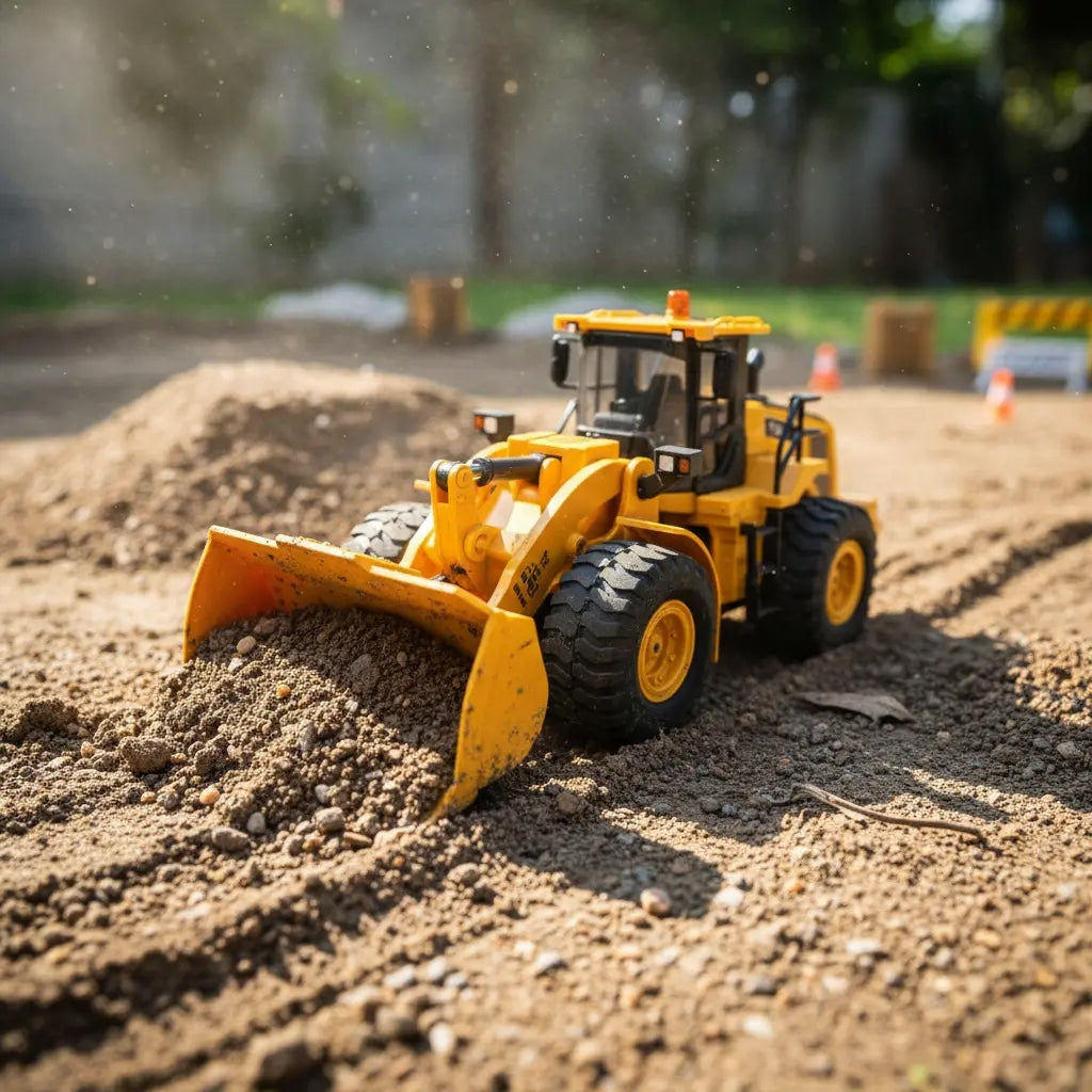 Maquinaria De Construcción Rc Bulldozer Candy Toys 9ch