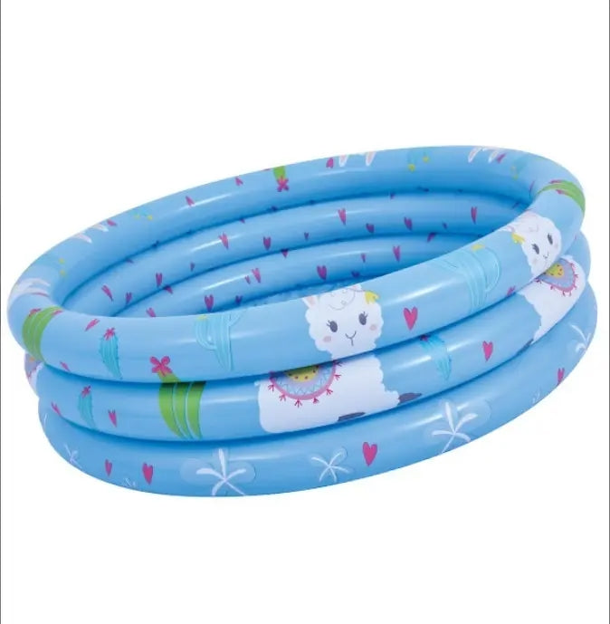 Alberca Inflable Infantil 100x30cm 148l 2 Colores Yamas