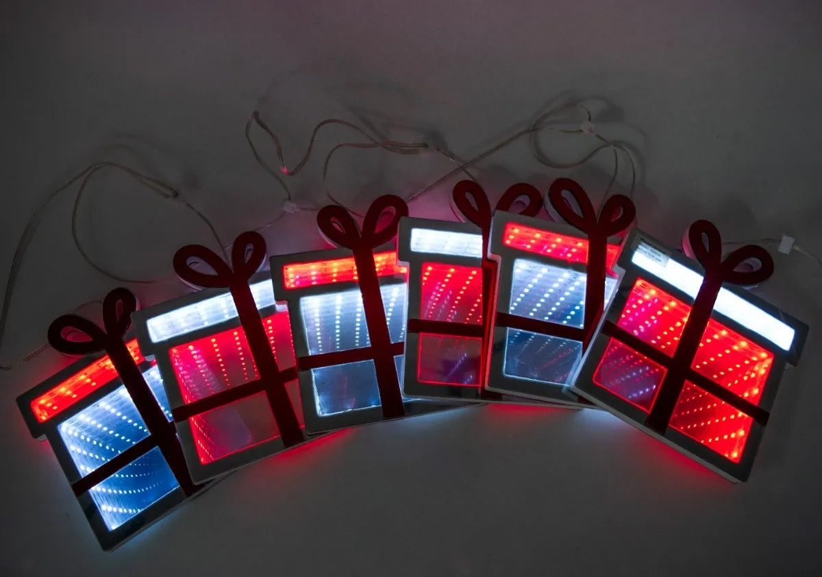 Luz Infinita Serie De Regalos 172 Cm 252 Luces 15x15x2