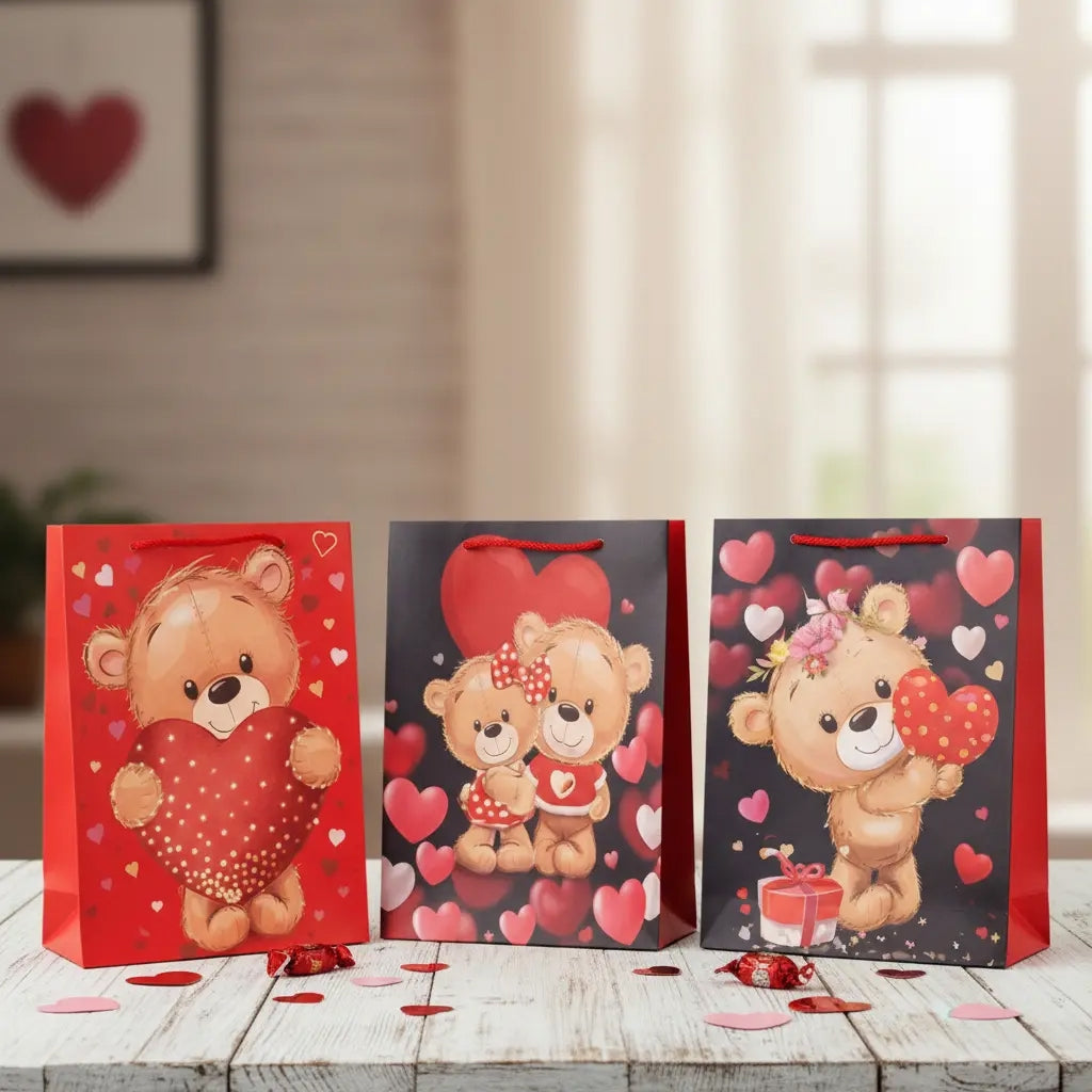 Bolsa De Regalo Una Docena Corazones Love Surimax