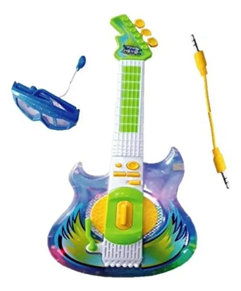 Guitarra Musical Para Niños Candy Toys Con Notas Y Efectos