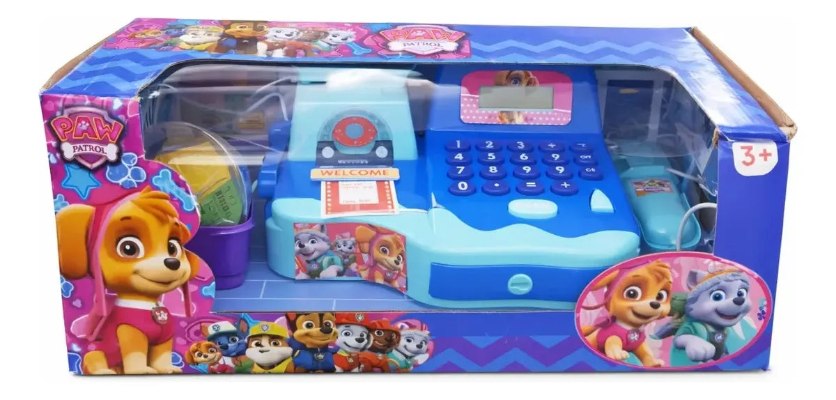 Caja Registradora Infantil Candy Toys Con 9 Accesorios