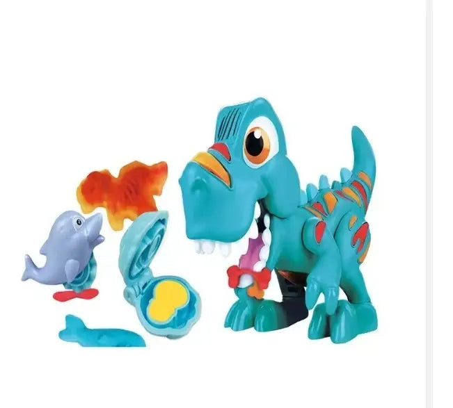 Set De Plastilina Dinosaurio Interactivo Con 6 Plastilinas
