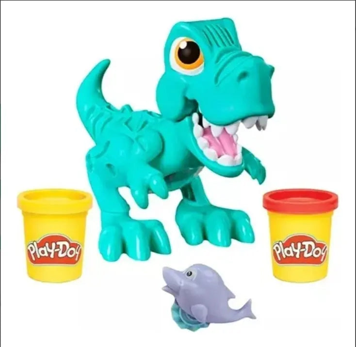 Set De Plastilina Dinosaurio Interactivo Con 6 Plastilinas