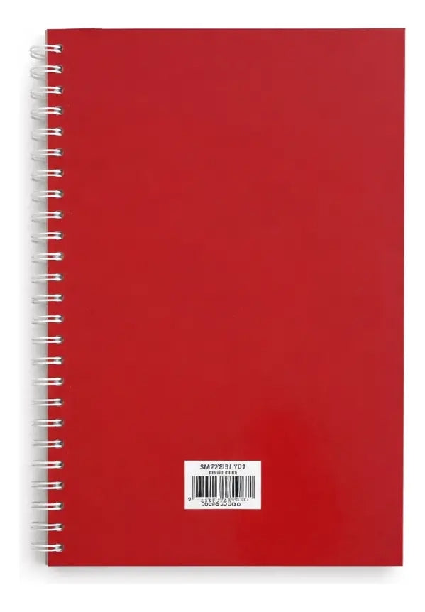 Libreta Roja 3 Piezas Profesional Cuadro Chico  Surimax
