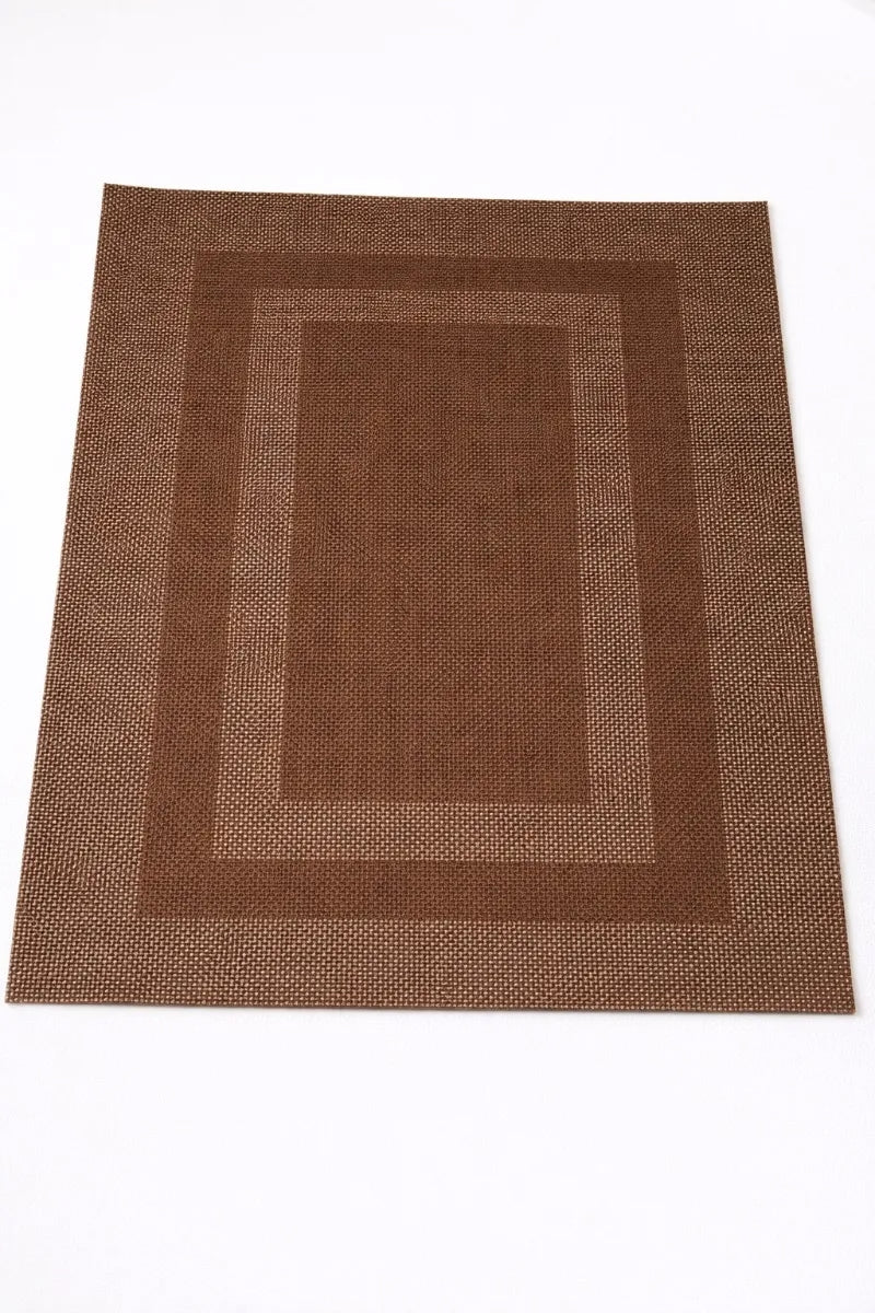 Manteles Individuales Decorativos 6 Piezas Efecto Satinado