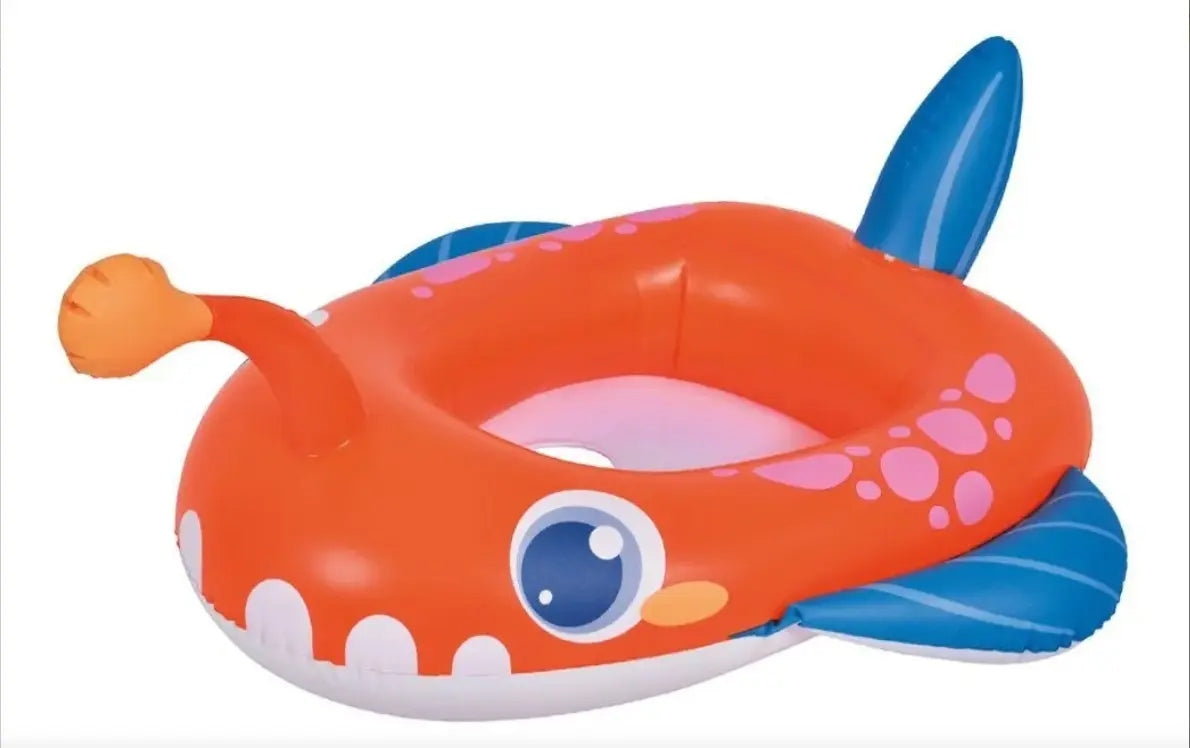 Flotador Infantil En Forma De Pez Sun Club 68x75 Cm